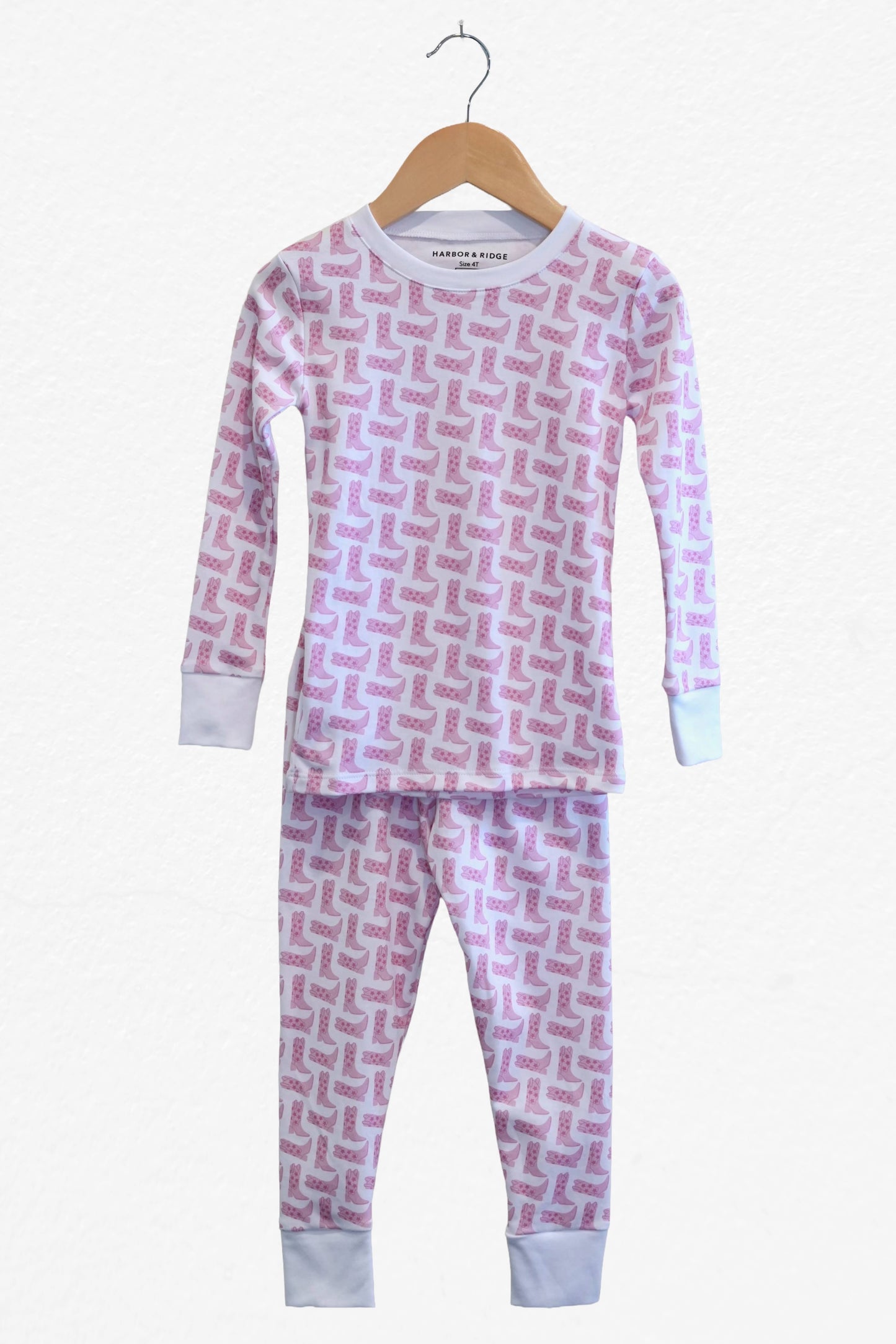 Cowgirl Kids Pj's Long sleeved set