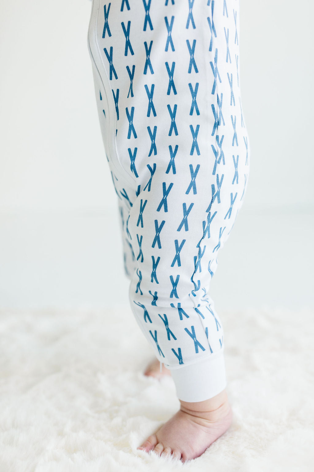 Pajamas - Little Skier Baby - without feet