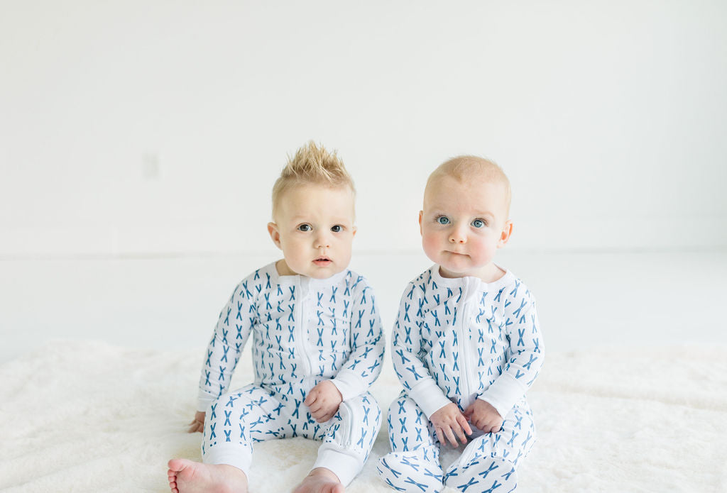 Pajamas - Little Skier Baby - without feet