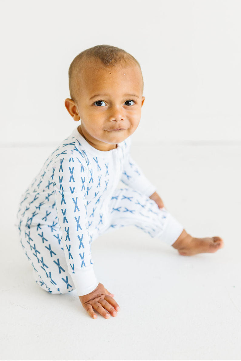 Pajamas - Little Skier Baby - without feet