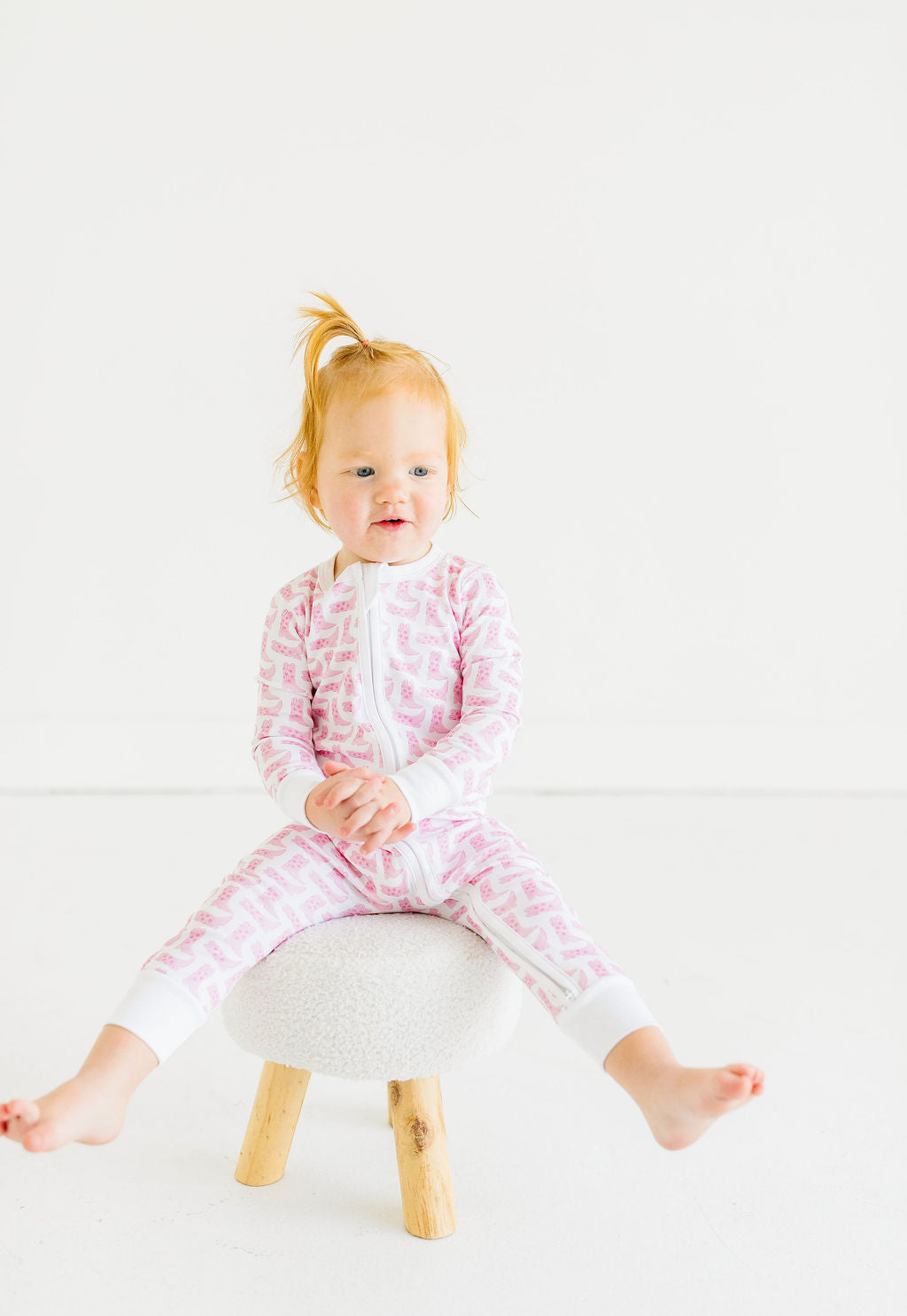 Pajamas -Cowgirl Boot Baby - without feet