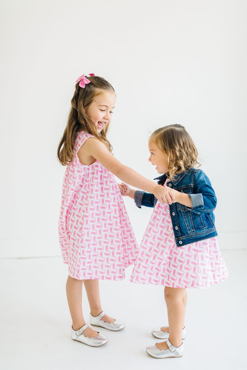 Dress - Pink Cowgirl Boot