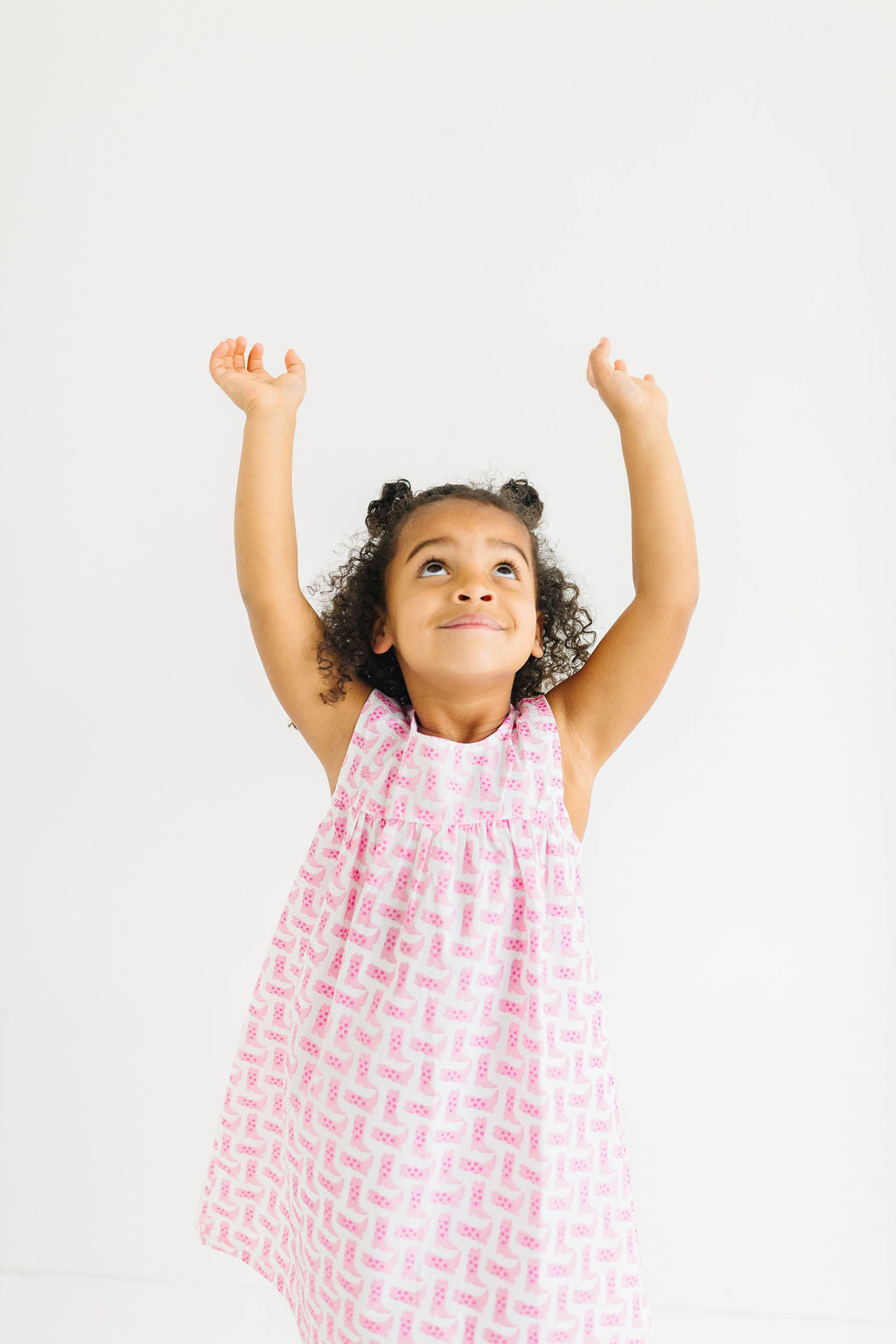 Dress - Pink Cowgirl Boot