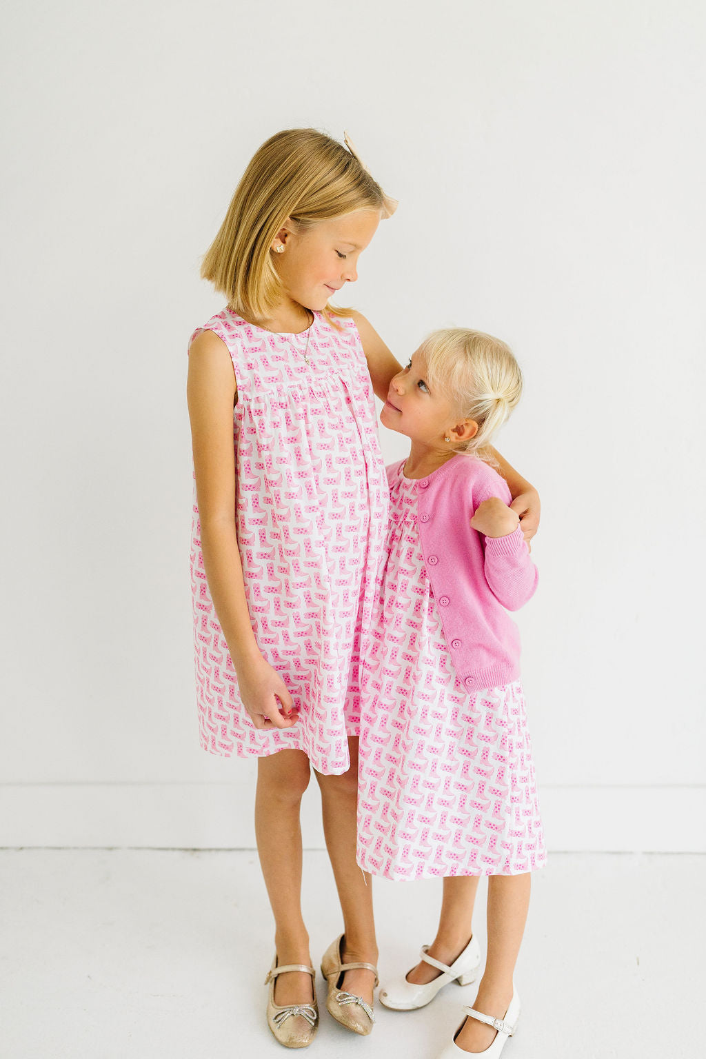 Dress - Pink Cowgirl Boot