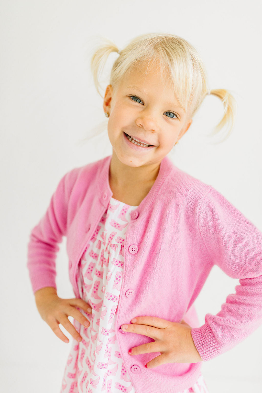 Dress - Pink Cowgirl Boot