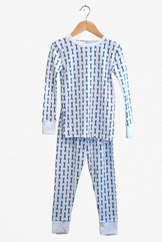 Little Skier Kids Pj's Long sleeved set