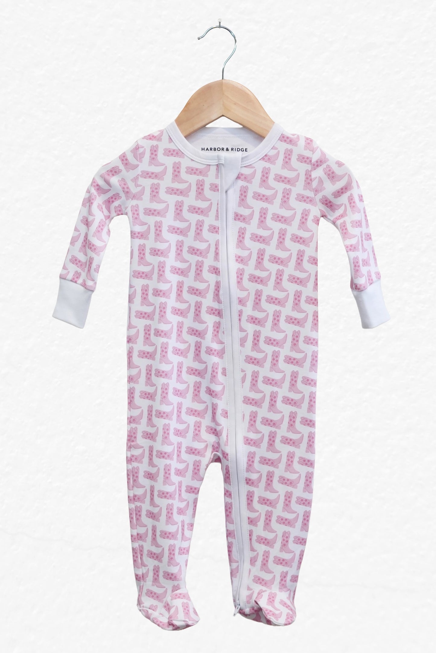 Cowgirl Baby Pajamas - no feet