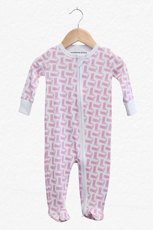 Cowgirl Baby Pajamas - no feet