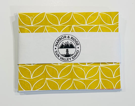 Notecards - Yellow Leaf