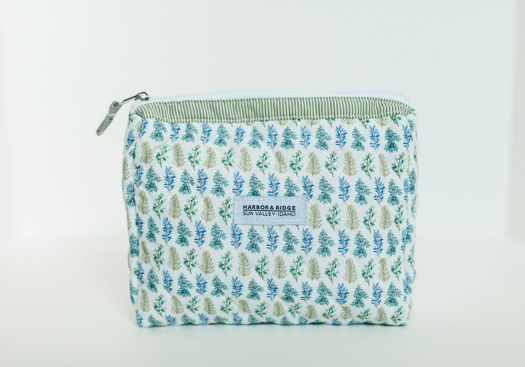 Cosmetic Bag - Pine Trees