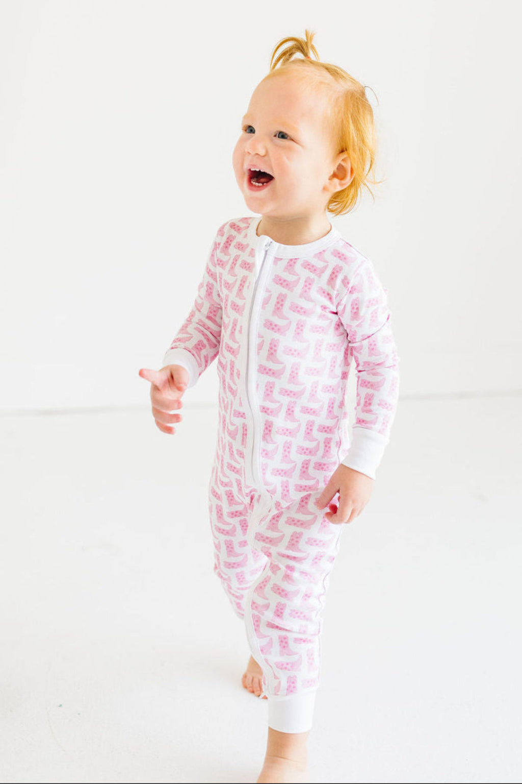 Pajamas -Cowgirl Boot Baby  - without feet