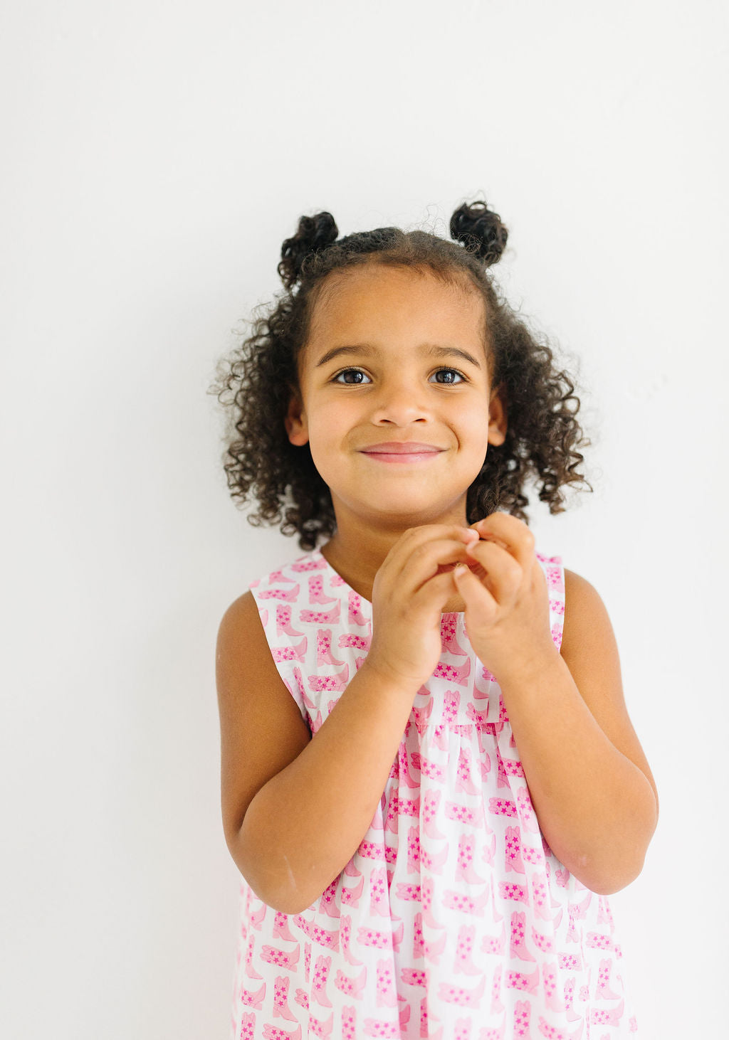 Dress - Pink Cowgirl Boot