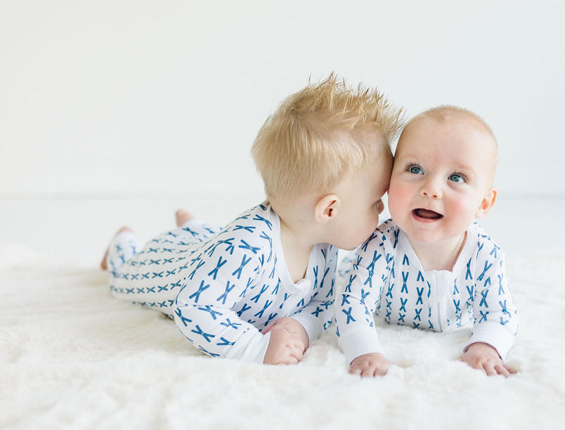 Pajamas - Little Skier Baby  - with feet